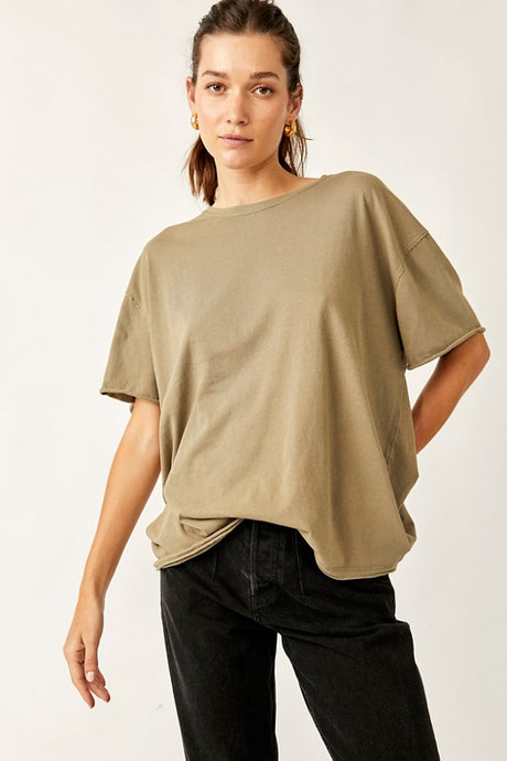 Free People We The Free Nina Tee/ Olive