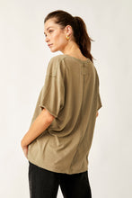 Load image into Gallery viewer, Free People We The Free Nina Tee/ Olive