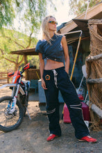 Load image into Gallery viewer, Free People Track Star Pants/Black