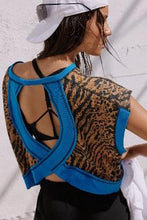 Load image into Gallery viewer, Free People My Time Printed Tee/Toger Combo