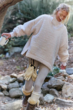 Load image into Gallery viewer, Free People Cabin Fever Fleece Tunic/Cream