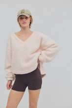 Load image into Gallery viewer, Free People Cabin Fever Fleece Tunic/Cream