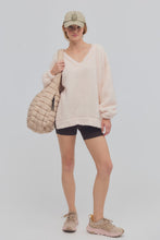 Load image into Gallery viewer, Free People Cabin Fever Fleece Tunic/Cream