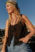 Load image into Gallery viewer, Free People Forevermore Tank/Black