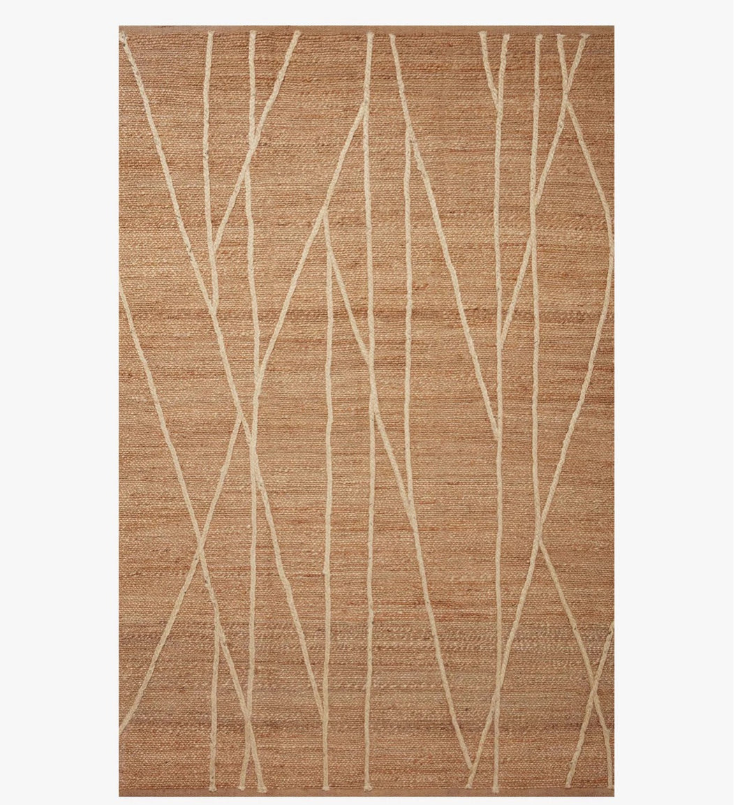 Loloi X Bodhi Collection / Natural, Ivory