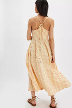 Load image into Gallery viewer, Free People Via Midi Dress/Creamsicle Combo Everly