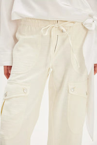 Free People We The Free Park Ave Pants/Ivory