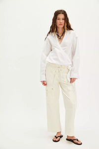 Free People We The Free Park Ave Pants/Ivory