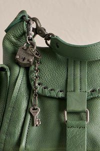 Free People Free People We The Free Baby Leigh Distressed Tote /Sage