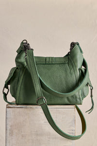 Free People Free People We The Free Baby Leigh Distressed Tote /Sage