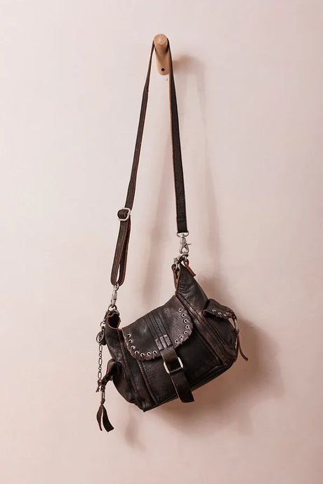 Free People Free People We The Free Baby Leigh Distressed Tote/Bronze