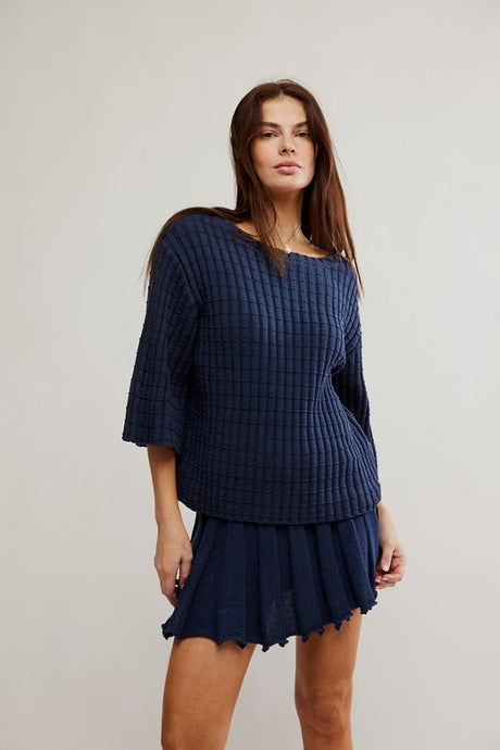 Free People Kenzie Sweater Set/Darkest Night
