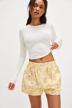 Load image into Gallery viewer, Free People We The Free Day To Day Floral Boxers/Sunflower Combo