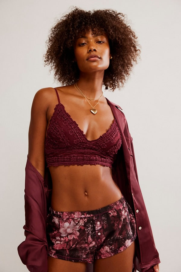 Free People Amina Bralette/Acai