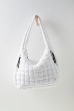 Load image into Gallery viewer, Free People Quilted Carryall Bag/optic White