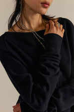 Load image into Gallery viewer, Free People We The Free Jess Long Sleeve/Black