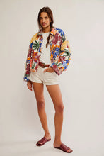 Load image into Gallery viewer, Free People We The Free Soleil Beach Jacket/Troplical Combo