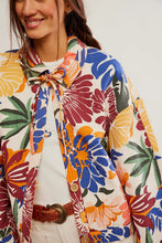 Load image into Gallery viewer, Free People We The Free Soleil Beach Jacket/Troplical Combo