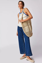 Load image into Gallery viewer, Free People We The Free Only 1 Solid Ringer Tank/Ivory Combo