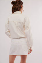 Load image into Gallery viewer, Free People We The Free Wynne Denim Skirt/Bright White