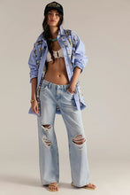 Load image into Gallery viewer, Free PeopleWe The Free Tennessee Low-Rise Boyfriend Jeans/Infigo Ruin