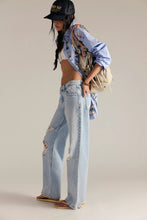 Load image into Gallery viewer, Free PeopleWe The Free Tennessee Low-Rise Boyfriend Jeans/Infigo Ruin