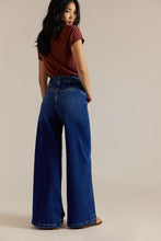 Load image into Gallery viewer, Free People We The Free Kellee High-Rise Palazzo Jeans/Blue Knight