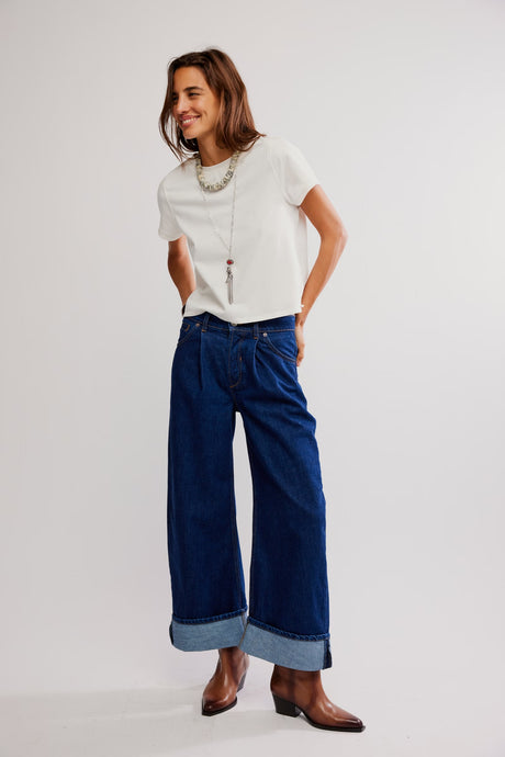 Free PeopleWe The Free Alia Wide-Leg Jeans/Hawthorne