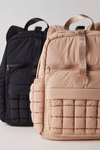 Load image into Gallery viewer, Free People Quilted Pack back/Black