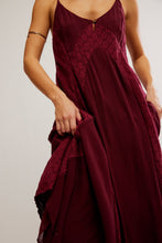 Load image into Gallery viewer, Free People Trail Of Flowers Maxi/Maroon