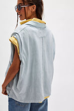 Load image into Gallery viewer, Free People We The Free Keep On Polo/Polar Fog