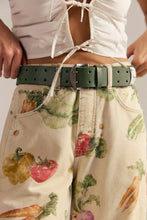 Load image into Gallery viewer, Free People We The Free Double Cross Belt/Secret Sage