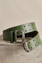 Load image into Gallery viewer, Free People We The Free Double Cross Belt/Secret Sage