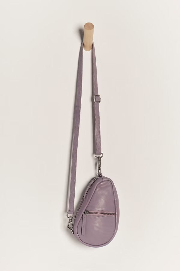Free People Coffee Date Mini Crossbody Bag/Lilac Dust