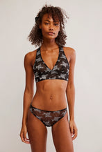 Load image into Gallery viewer, Free People Talk About It Racerback Bra/Black