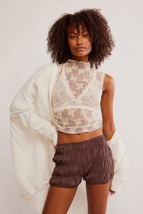 Free People Sweet On You Bloomers/French Chocolate