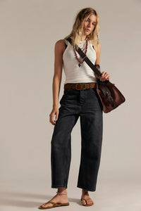 Free People We The Free Deep Trance Dropped Boyfriend Jeans/Hypnosis