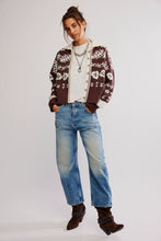 Load image into Gallery viewer, Free People Shelby Cardigan/Chocolate Combo