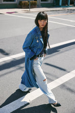 Load image into Gallery viewer, Free People We The Free Monique Indigo Duster/Sunlightblue