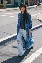 Load image into Gallery viewer, Free People We The Free Monique Indigo Duster/Sunlightblue