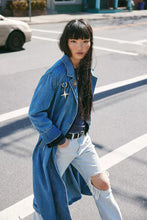Load image into Gallery viewer, Free People We The Free Monique Indigo Duster/Sunlightblue