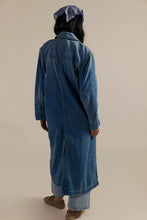 Load image into Gallery viewer, Free People We The Free Monique Indigo Duster/Sunlightblue