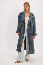 Load image into Gallery viewer, Free People Micah Duster/Blue Paisly