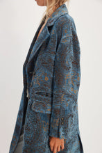Load image into Gallery viewer, Free People Micah Duster/Blue Paisly