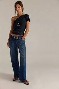 Free People We The Free Tennessee Low Rise Boyfriend Jeans/Outlaw