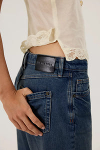 Free People We The Free Tennessee Low Rise Boyfriend Jeans/Outlaw