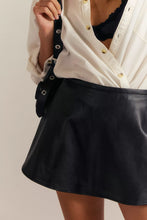 Load image into Gallery viewer, Free People Paradise Found Vegan Skort/Black