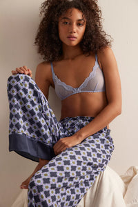 Free people Dreamy  Days Pajama Set/Midnight Combo