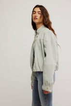 Load image into Gallery viewer, Free People Nimbus Suede Jacket/Grey
