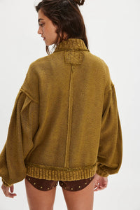 Free People We The Free Cute In This Cardi/Fir Green